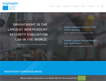 Tablet Screenshot of brightsight.com